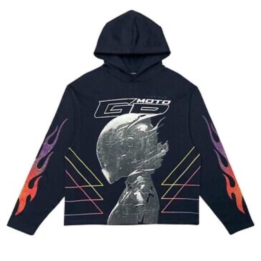 Vieriche Vie+Riche Moto GPS Hoodie w/Patches SIZE SMALL